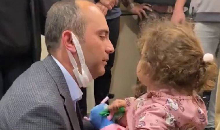 Gezi Parkı davasında 18 yıl hapis cezası verilen Tayfun Kahraman kızıyla böyle vedalaştı