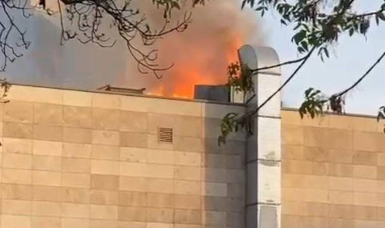 Ankara'da restoranda çıkan yangın, paniğe neden oldu (26 Nisan 2022) (Video Haber)