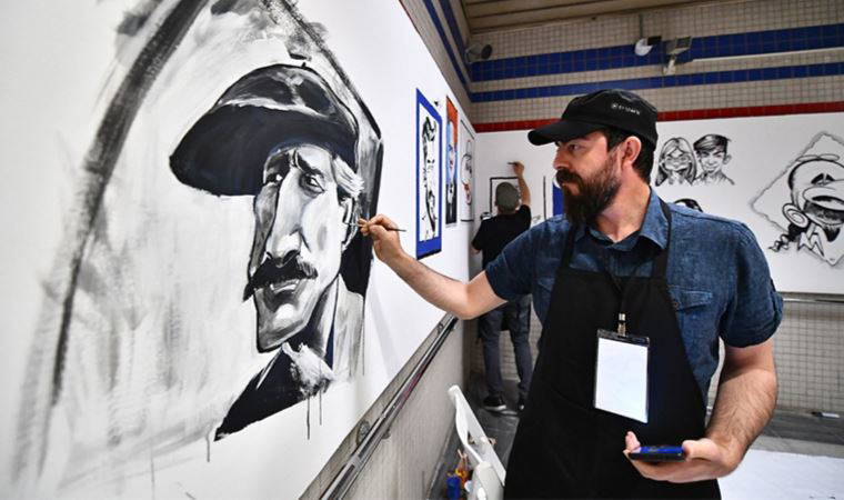 Dünyaca ünlü karikatüristlerden İzmir'e hatıra