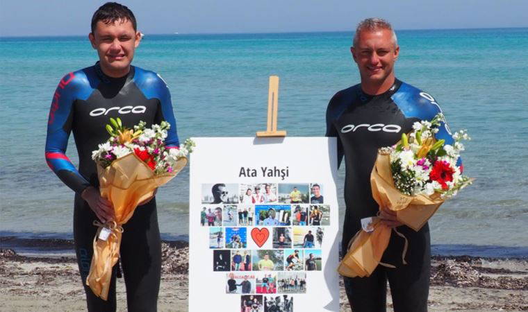 Tuna Tunca, Sakız Adası’ndan Çeşme’ye yüzerek geçen ilk otizmli sporcu oldu (28 Nisan 2022)