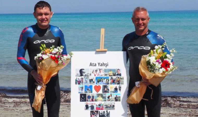 Tuna Tunca, Sakız Adası’ndan Çeşme’ye yüzerek geçen ilk otizmli sporcu oldu (28 Nisan 2022) (Video Haber)