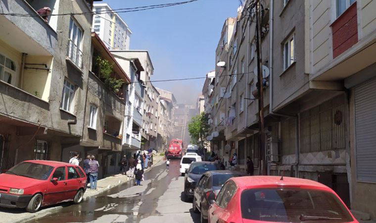 Bağcılar’da korkutan yangın (29 Nisan 2022)
