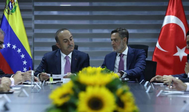 Bakan Çavuşoğlu, Venezuela'ya ziyaret gerçekleştirdi