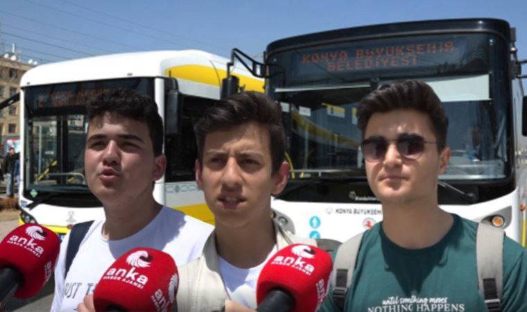 AKP'li belediyenin 'yabancı öğrencilere ücretsiz ulaşım' uygulamasına öğrencilerden tepki (29 Nisan 2022) (Video Haber)