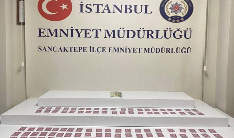 Sancaktepe’de kumar oynatılan kıraathaneye baskın