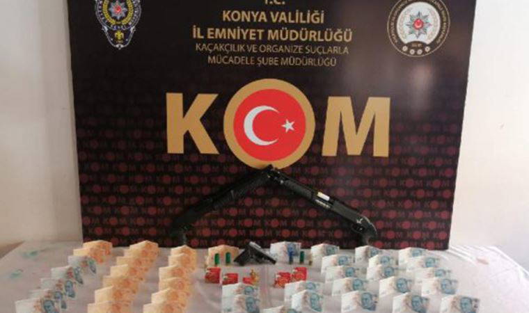 Konya'da 'sahte para' operasyonu: 10 gözaltı