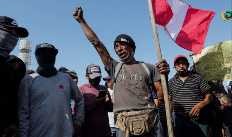 Peru'da hükümet, enflasyon karşıtı protestoları önlemek için orduyu göreve çağırdı