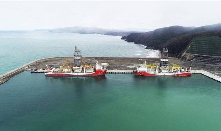 Karadeniz gazını üretim haznesine iletecek dev vanalardan ikisi Filyos Limanı'nda