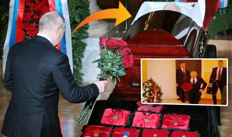 Putin, cenaze törenine 'nükleer çanta' ile mi geldi?