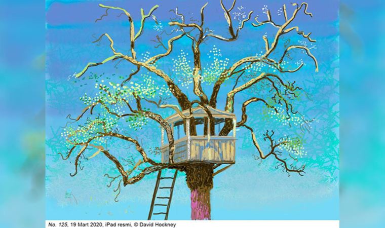 David Hockney’nin sergisi, yarın SSM’de ziyarete açılıyor
