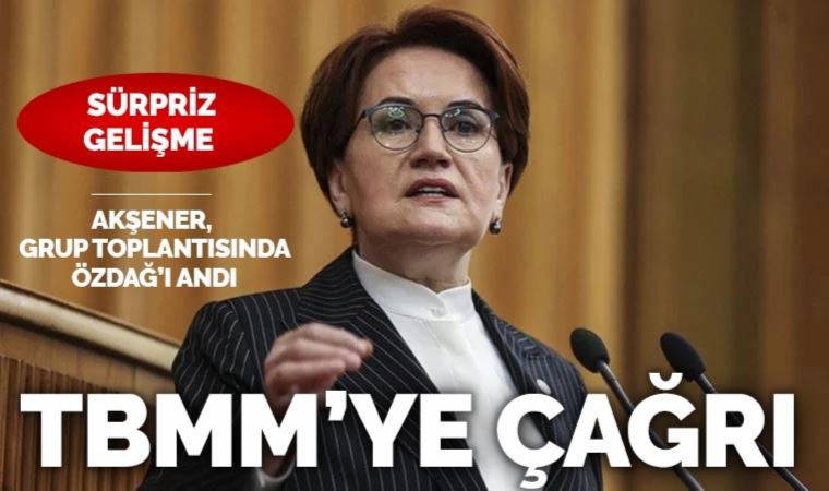 Meral Akşener 'göç sorunu' için Meclis'e çağrı yaptı: 'Erdoğan'ın sığ zihniyetiyle çözemeyiz'