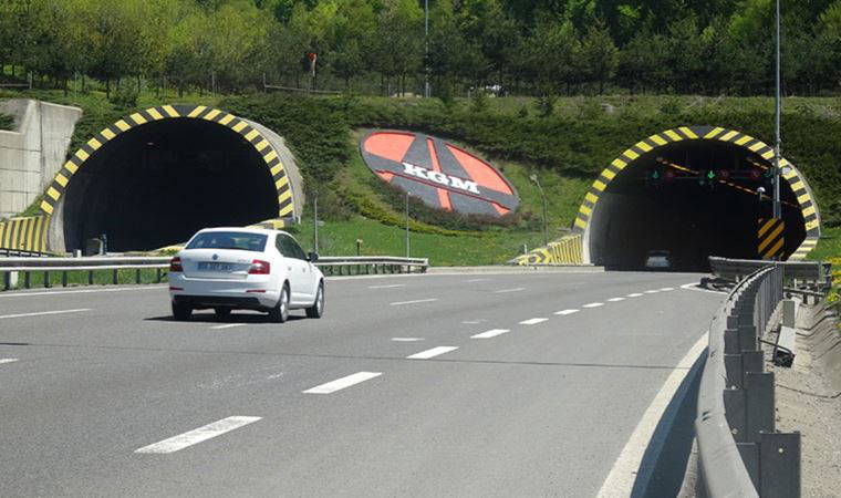Bolu Dağı Tüneli'nin İstanbul yönü 35 gün trafiğe kapatılacak (12 Mayıs 2022)
