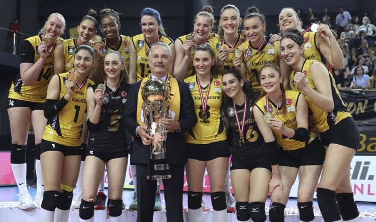 VakıfBank, Sultanlar Ligi'nde şampiyon!