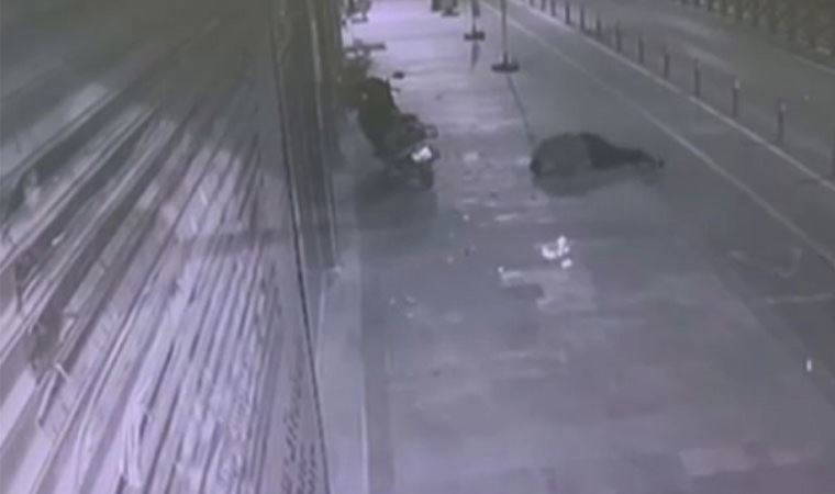 22 yaşındaki genç 4. kattan beton zemine düştü