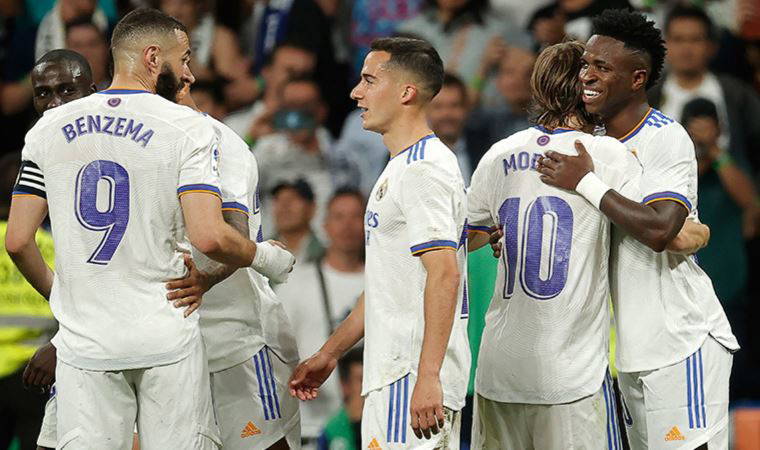 Real Madrid, Levante'yi 6-0 yendi