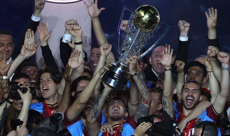 Trabzonspor şampiyonluk kupasına kavuştu