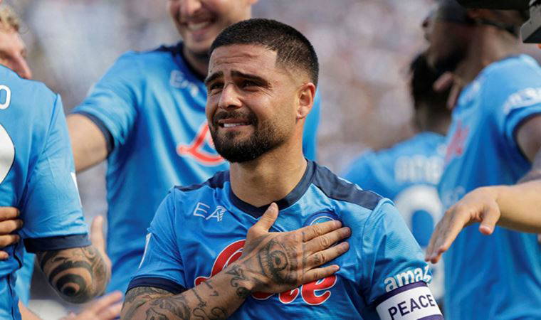 Lorenzo Insigne, Napoli'ye gol ve gözyaşı ile veda etti