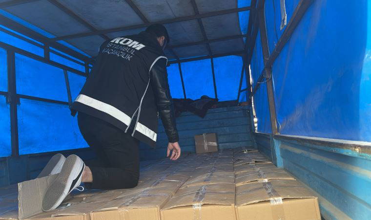 6 milyon değerinde sahte alkol ele geçirildi