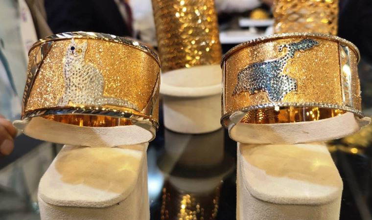 Van Kedisi ve Van Gölü artık altın bileziklerde