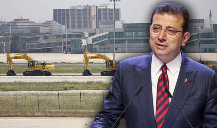 Son Dakika: Ekrem İmamoğlu'ndan 'Atatürk Havalimanı' tepkisi
