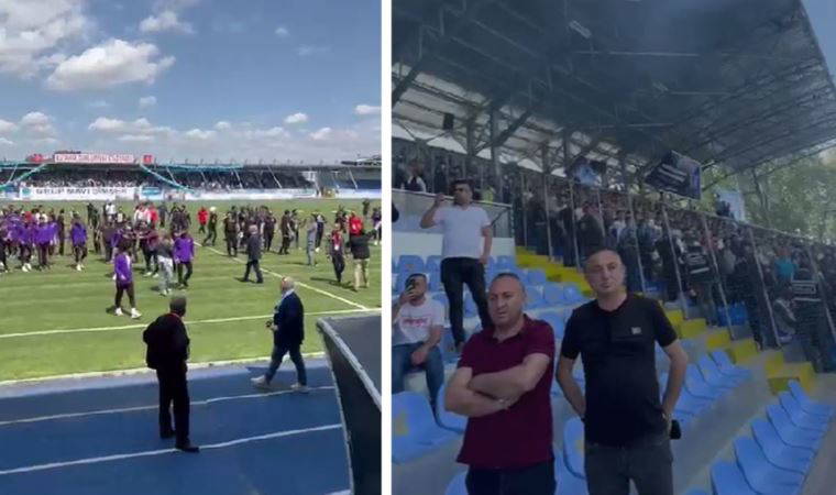 Şehre sokmadılar, futbolcular saldırıya uğradı...