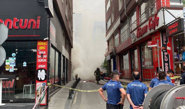 Mobilya atölyesinde yangın: Yurttaşlar sokağa döküldü (18 Mayıs 2022) (Video Haber)