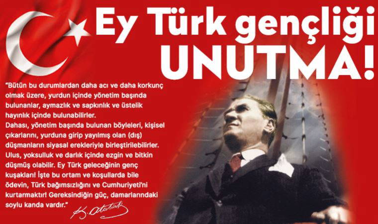 19 Mayıs'ta ateş 103 yıl önce bu sözlerle yakıldı: Türk milletine güvendim