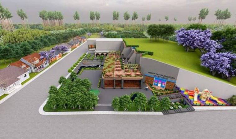 AKP'li belediyeden 4,7 milyon TL’ye RTE Millet Bahçesi