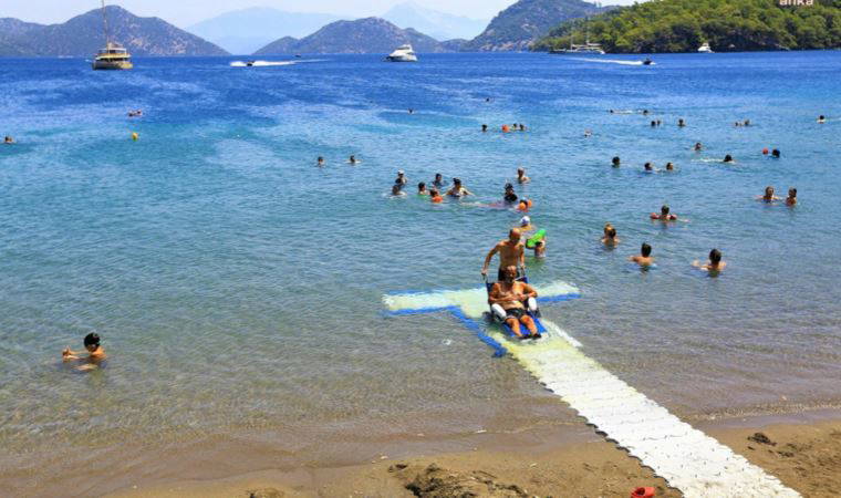 Muğla'da engelsiz plaj sayısı artıyor