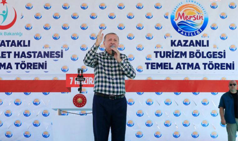 Erdoğan'ın seçim öncesi açılışını yaptığı projeye 4 yıldır çivi bile çakılmadı