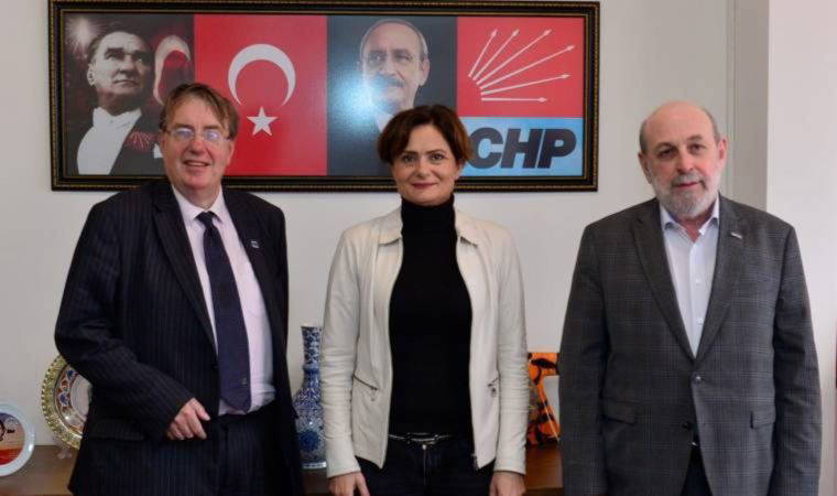 AKPM Türkiye raportörleri, Kaftancıoğlu’nun dava süreci hakkında bilgi aldı