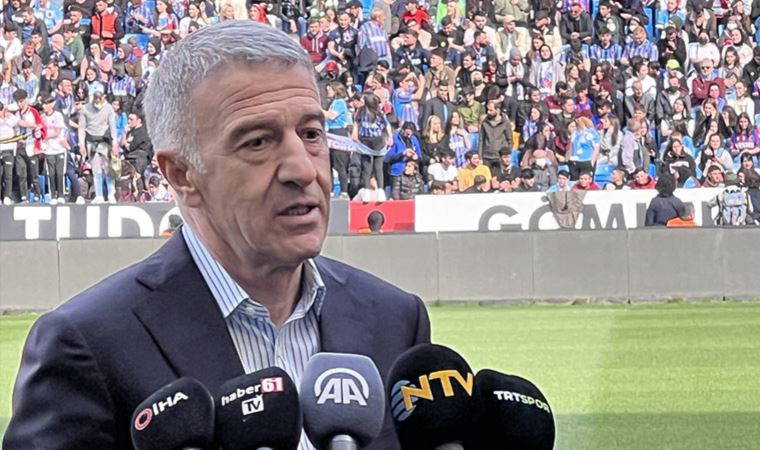Trabzonspor Başkanı Ahmet Ağaoğlu: Sekizinci kupayı beraber inşa edeceğiz