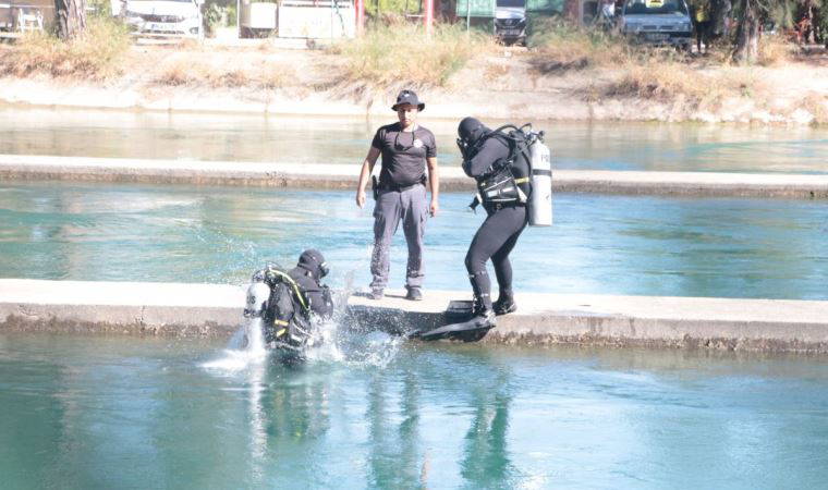 Adana'da sulama kanalına giren 2 genç kayboldu