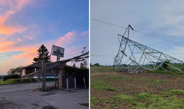 Kanada’yı fırtına vurdu: 8 kişi öldü