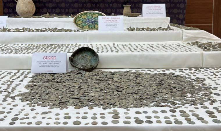 Tarihi eser kaçakçılarına dev operasyon: 12 bin 267 eser ele geçirildi