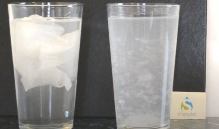 Emekli maden işçisi, suda çözünen ıslak mendil icat etti