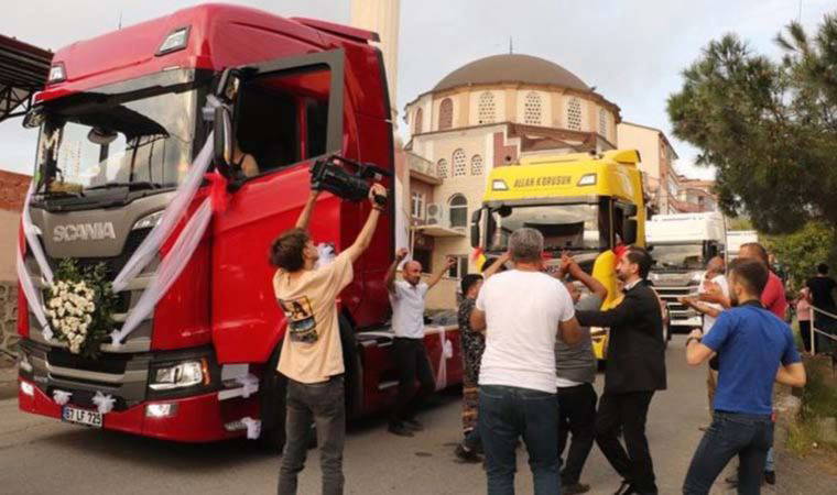 20 TIR'lık düğün konvoyuna 8 bin lira 'gürültü' cezası: 'Eşime feda olsun'