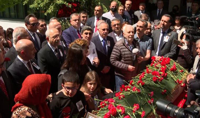 Gazeteci Ali Ekber Ertürk'e veda: Son yolculuğuna uğurlandı (24 Mayıs 2022)