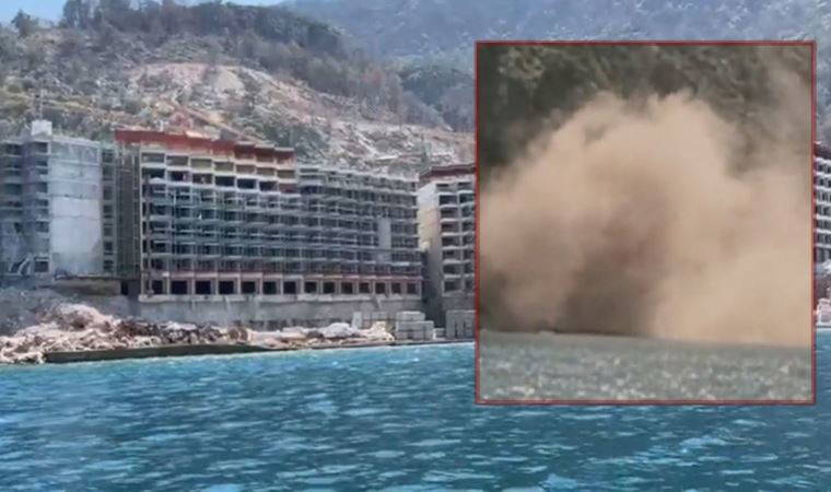 Marmaris'te otel için kıyım büyük tepki çekiyor: Dinamitle patlatıyorlar