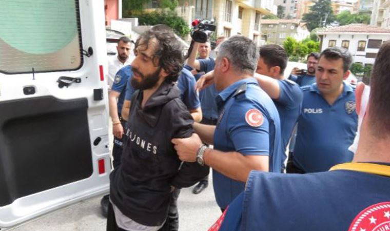 Ataşehir'de 2. kattan atlayıp dehşet saçtı