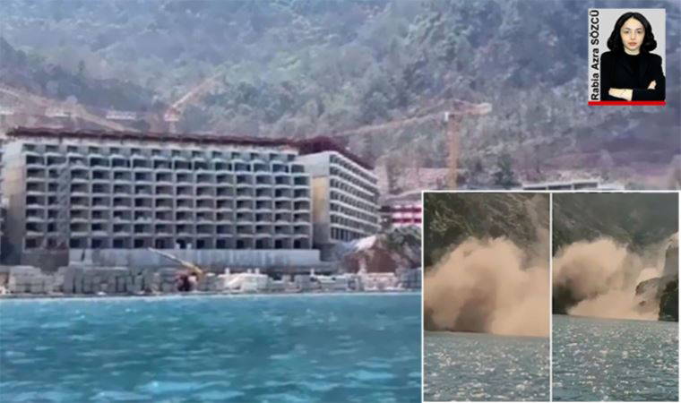 SİNPAŞ GYO Milli Park alanı içindeki Kızılbük Koyu'nda 'dinamit patlattı'