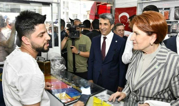 Esnaf Meral Akşener'e dert yandı: Borçlanarak geçiniyoruz