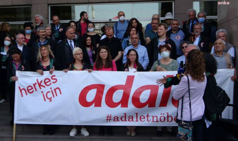 Avukatların 'Adalet Nöbeti' sürüyor