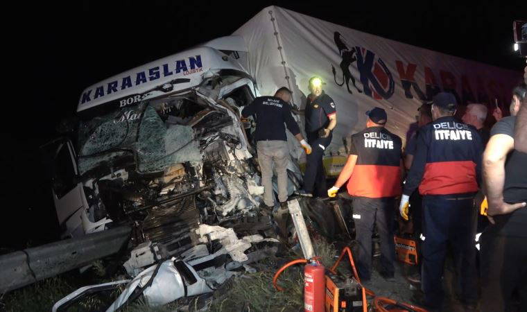 Kırıkkale'de feci kaza: Baba öldü, oğlu yaralandı (28 Mayıs 2022)