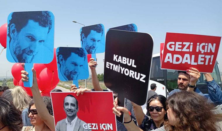 Gezi tutuklularına Silivri Cezaevi önünde destek