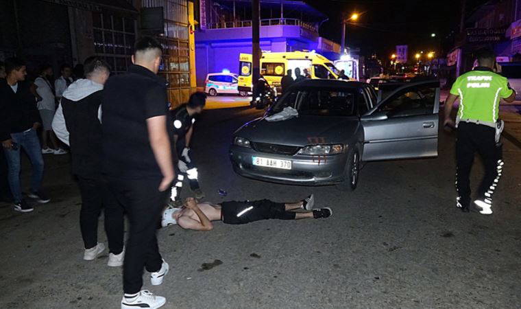 Düzce'de otomobiller çarpıştı: 2 yaralı