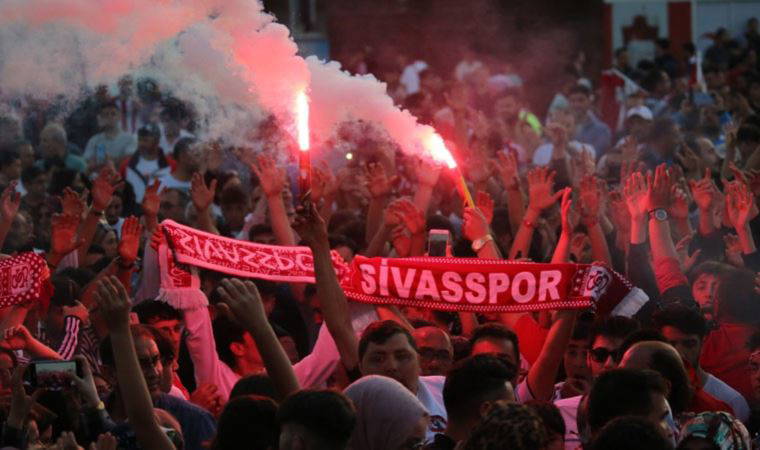 Kupa kutlamasına Sivasspor tarafından yoğun ilgi