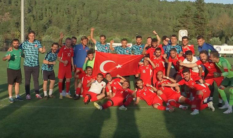 İşitme Engelliler Futbol Milli Takımı, ABD'yi 1-0 yendi