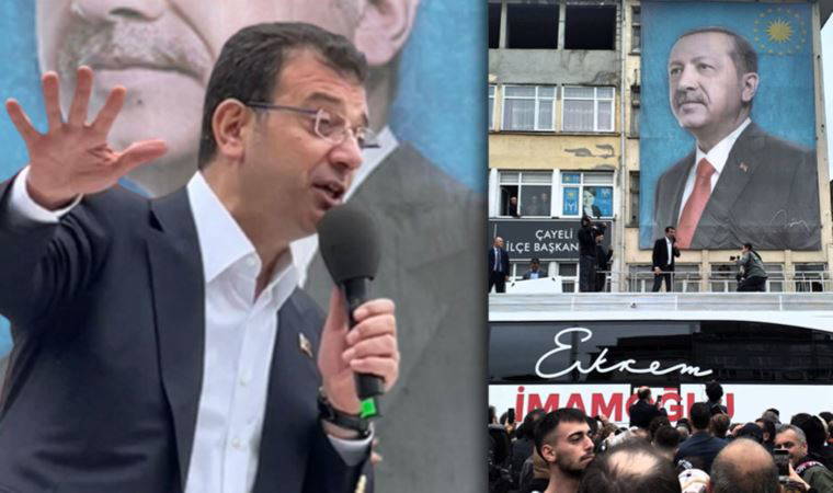 Ekrem İmamoğlu, Rize Çayeli'nde: 'Hakaret edenler vız gelir'