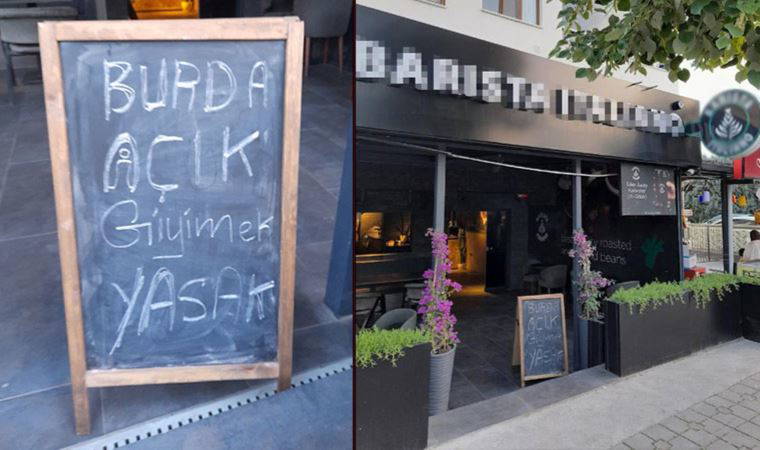 'Açık giyinmek yasak'